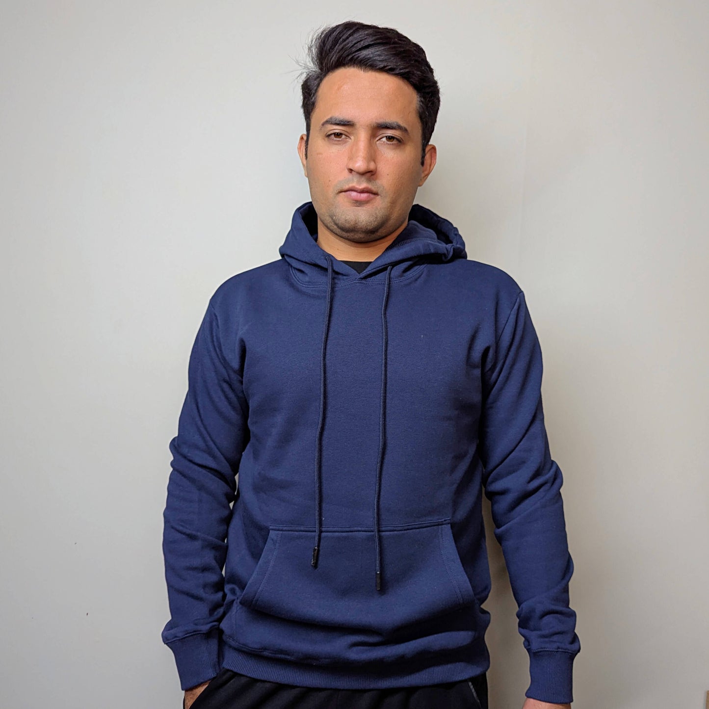 Classic Navy Blue Hoodie